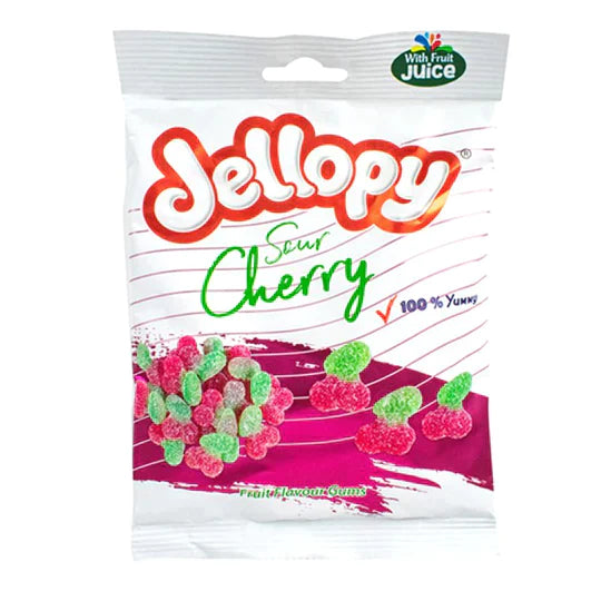 JELLOPY SOUR CHERRY 160G